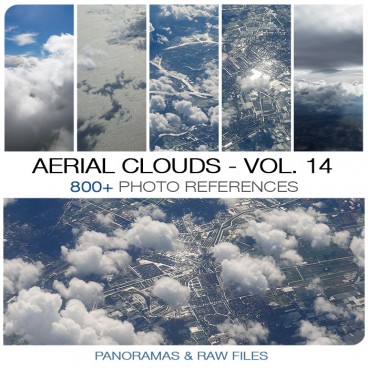 Aerial Clouds - Photo Pack vol. 14