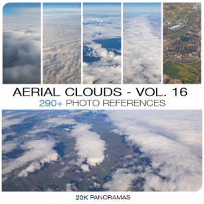 Aerial Clouds - Photo Pack vol. 16