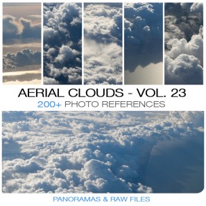 Aerial Clouds - Photo Pack vol. 23