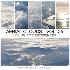 Aerial Clouds - Photo Pack vol. 25