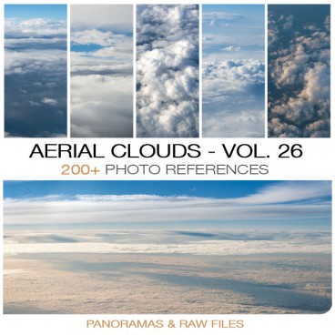 Aerial Clouds - Photo Pack vol. 26 Photo Packs