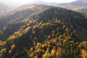 Aerial Mountains - Autumn