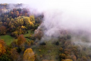 Aerial Mountains - Autumn
