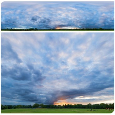 Blue Sunset 5339 (30k) HDRI Panoramas