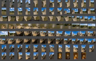 BODIAM CASTLE - TOP VIEW