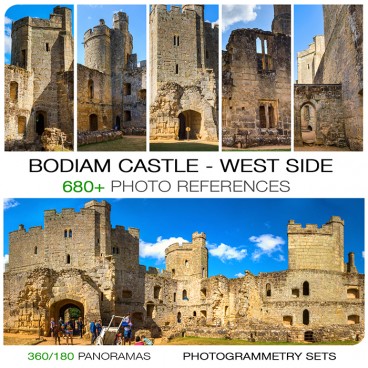 BODIAM CASTLE - WEST NORTH/SOUTH