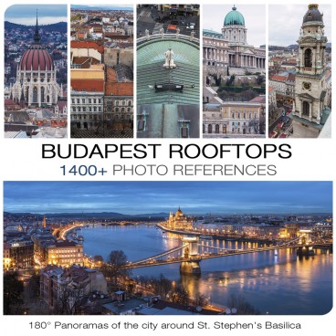 BUDAPEST ROOFTOPS  Photo Packs