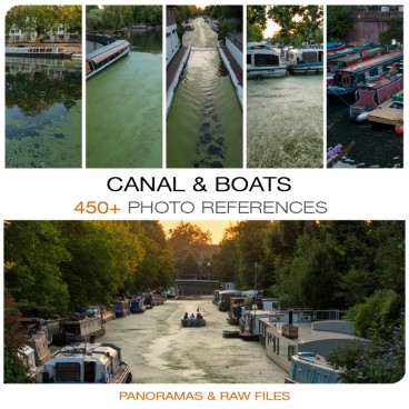 Canal & Boats  Photo Packs