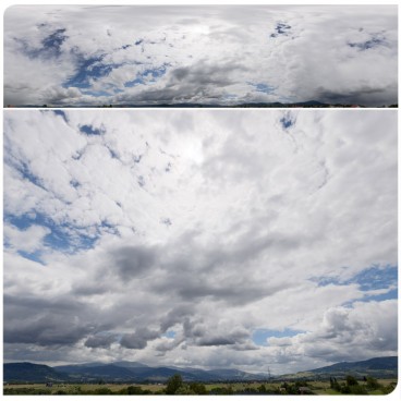 Cloudy Mountains 6966 (30k) HDRI Panoramas