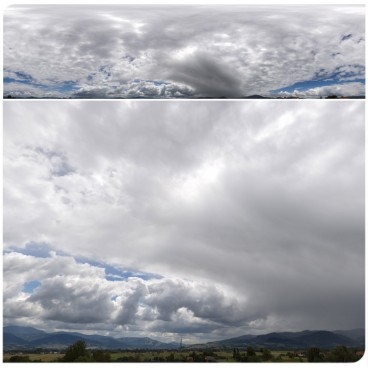 Cloudy Mountains 7324 (30k) HDRI Panoramas