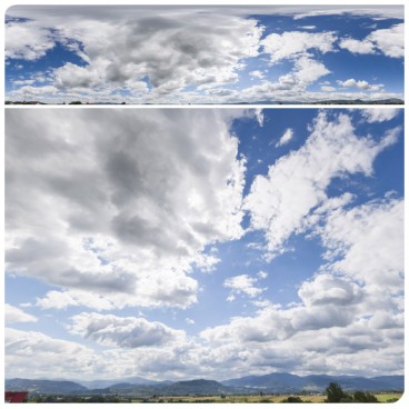Cloudy Mountains 7856 (30k) HDRI Panoramas