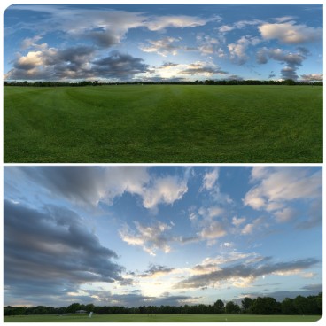 Cloudy Sunset 3645 (30k) HDRI Panoramas