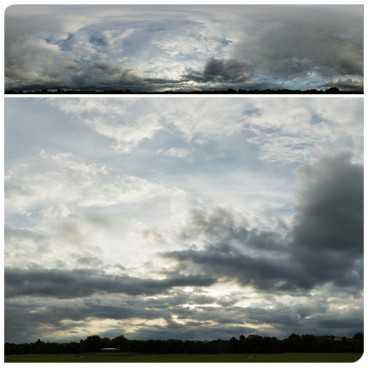 Cloudy Sunset 9218 (30k) HDRI