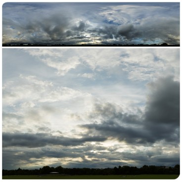 Cloudy Sunset 9335 (30k) HDRI Panoramas