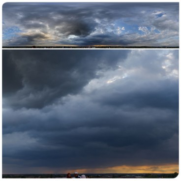 Dramatic Sunset 1834 (30k) HDRI Panoramas