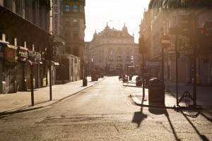 Empty London