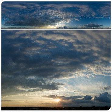Golden Sunset 3488 (30k) HDRI Panoramas