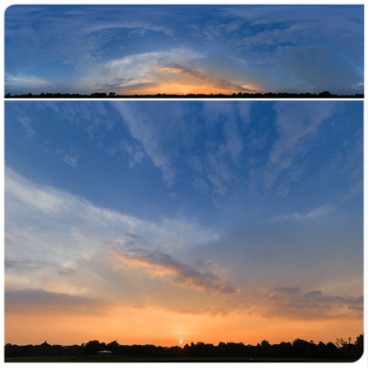 Golden Sunset 5394 (30k) HDRI Panoramas