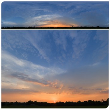 Golden Sunset 5432 (30k) HDRI Panoramas