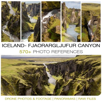 Iceland - Fjaorargljufur Canyon Photo Packs