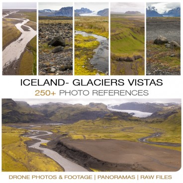 Iceland- Glaciers Vistas Photo Packs