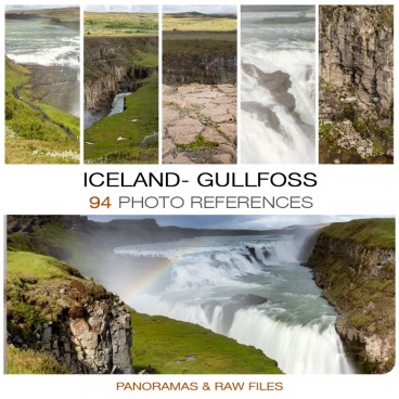 Iceland- Gullfoss Waterfall 