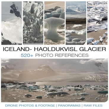 Iceland- Haoldukvisl Glacier Photo Packs