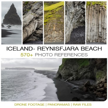 Iceland- Reynisfjara Beach Photo Packs