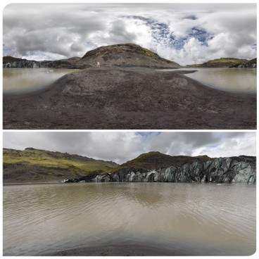 Iceland Solheimajokull Glacier 5890 (30k) HDRI Panoramas