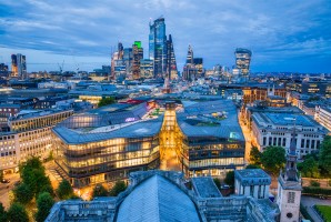 London Vistas from St. Pauls Cathedral 