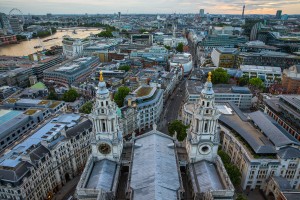 London Vistas from St. Pauls Cathedral 