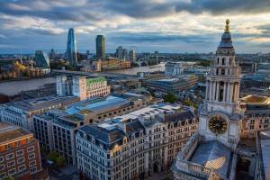London Vistas from St. Pauls Cathedral 