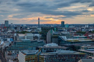 London Vistas from St. Pauls Cathedral 
