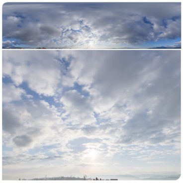 Morning Sky 6774 (30k) HDRI Panoramas