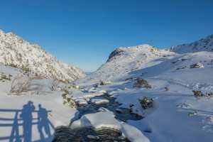 MOUNTAINS IN WINTER
