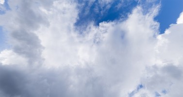 360 HDRI panorama of Rainy Clouds in 30k, 15k and 4k resolution