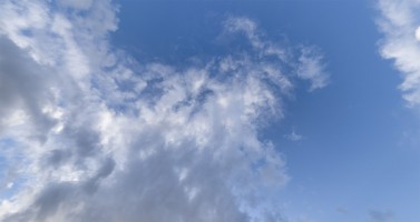 360 HDRI panorama of Rainy Clouds in 30k, 15k and 4k resolution