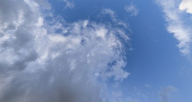 360 HDRI panorama of Rainy Clouds in 30k, 15k and 4k resolution
