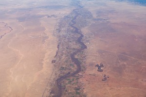 ROCKY DESERT - AERIAL VIEW