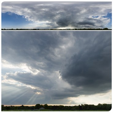 Storm & God Rays 1894 (30k HDRI) Panoramas