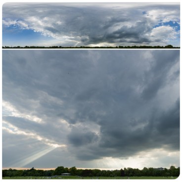 Storm & God Rays 2055 (30k HDRI) Panoramas