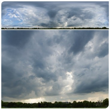 Storm & God Rays 2322 (53k HDRI) Panoramas