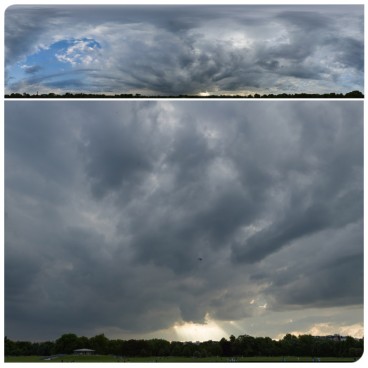 Storm & God Rays 2434 (45k HDRI) Panoramas