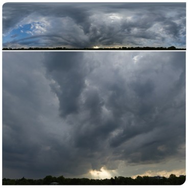 Storm & God Rays 2483 (46k HDRI) Panoramas