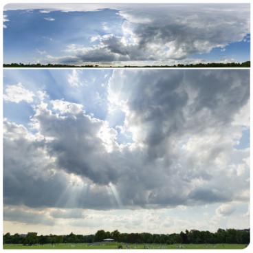 Storm & God Rays 9458 (40k HDRI) Panoramas