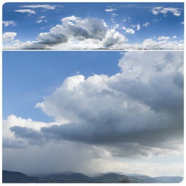 Storm in Mountains 6383 (50k) HDRI Panoramas