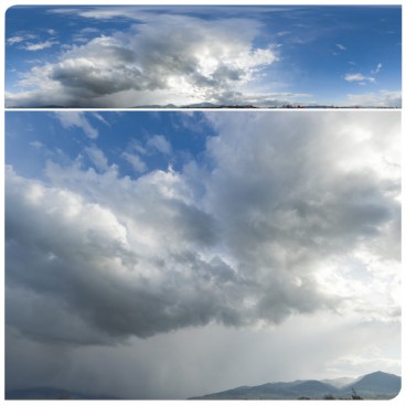 Storm in Mountains 6599 (30k) HDRI Panoramas