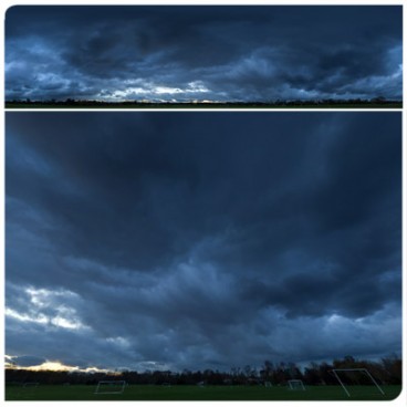 Stormy Blue Hour 4610 (30k) HDRI Panoramas