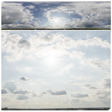 Sunny Clouds 0319 (30k) HDRI Panoramas