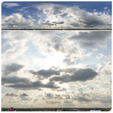 Sunny Clouds 0521 (30k) HDRI